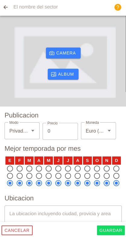 App de escalada para equipadores